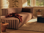 Accueil - Canapé bas | Catena Sofa Armrest Right L401 | Louisiana - Ferm Living