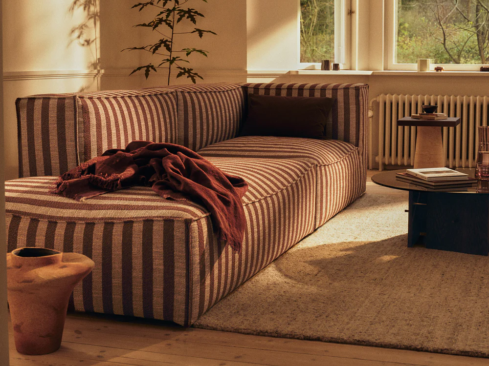Accueil - Canapé bas | Catena Sofa Armrest Right L401 | Louisiana - Ferm Living