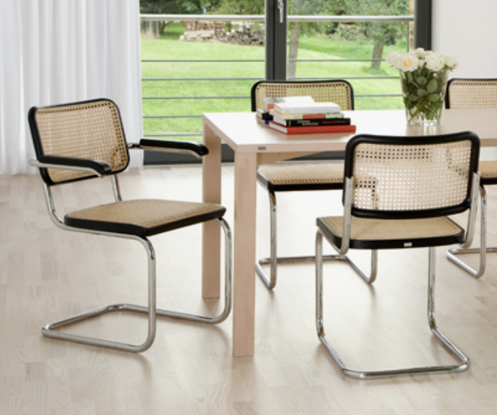 Accueil - Chaise | S 32 | Noir | THONET