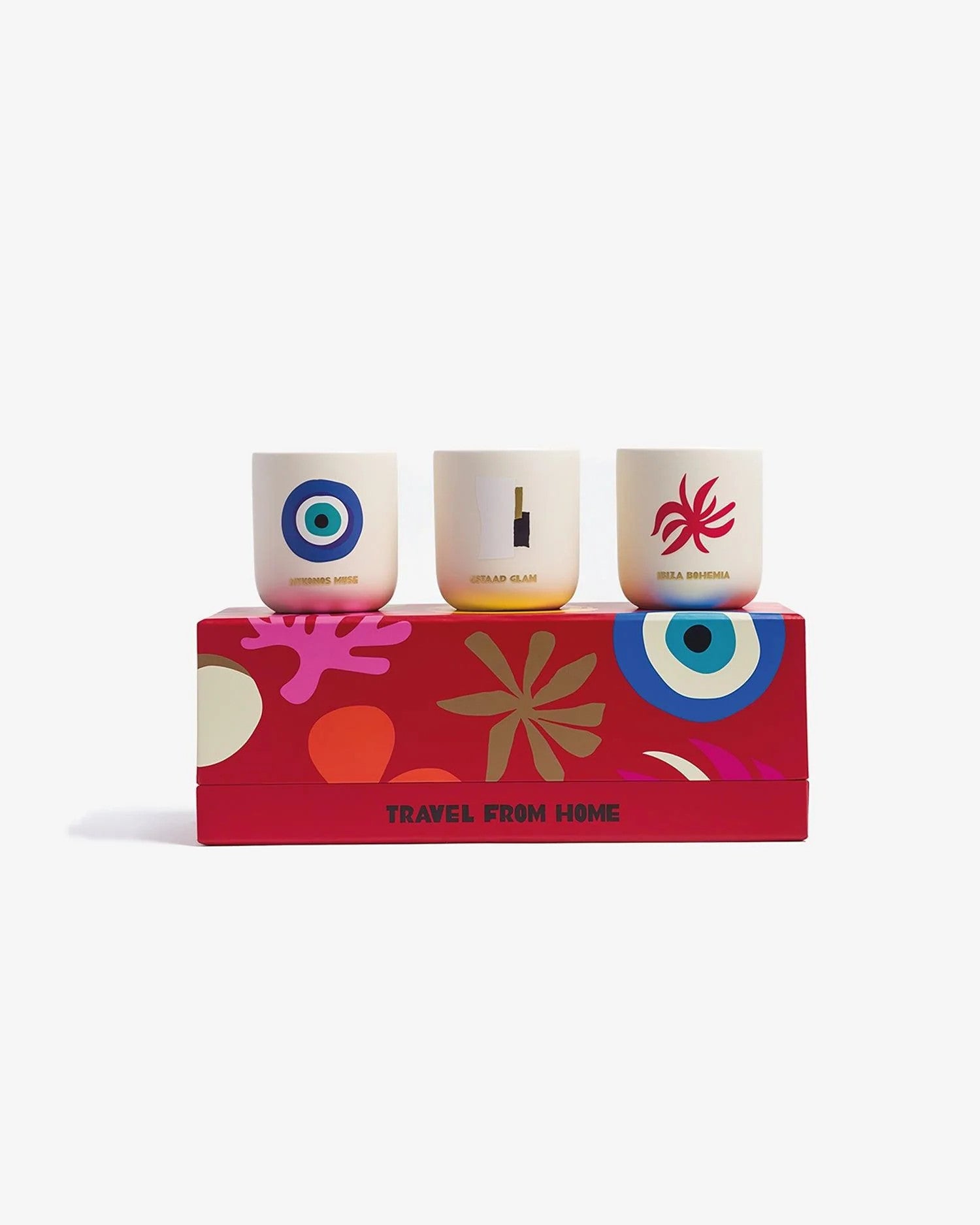 Accueil - Coffret de mini bougies parfumées | Travel From Home - Assouline