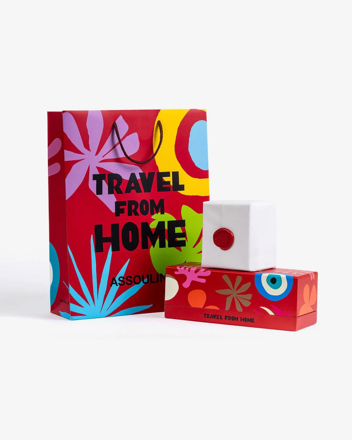 Accueil - Coffret de mini bougies parfumées | Travel From Home - Assouline