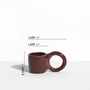 Accueil - Mug | Donut Lot de 2 Tasses à café H5.5cm - Petite Friture