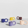 Accueil - Mug | Donut Lot de 2 Tasses à café H5.5cm - Petite Friture