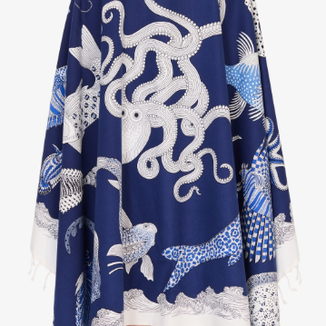 Accueil - Fouta 140| Poseidon | Bleu | Inoui Edition