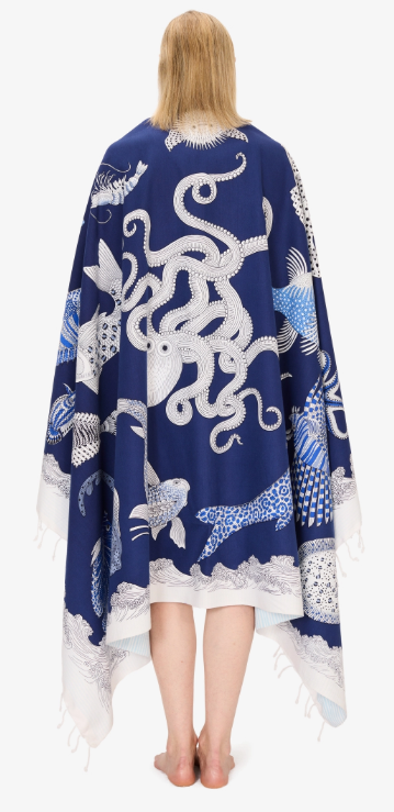 Accueil - Fouta 140| Poseidon | Bleu | Inoui Edition