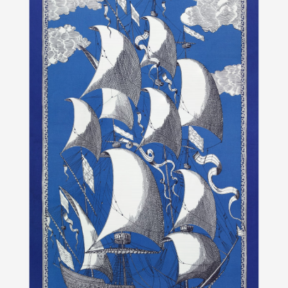 Accueil - Fouta | Des Rives Et Des Rêves | Bleu | Inoui Edition