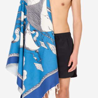 Accueil - Fouta | Des Rives Et Des Rêves | Bleu | Inoui Edition