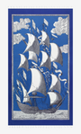 Accueil - Fouta | Des Rives Et Des Rêves | Bleu | Inoui Edition