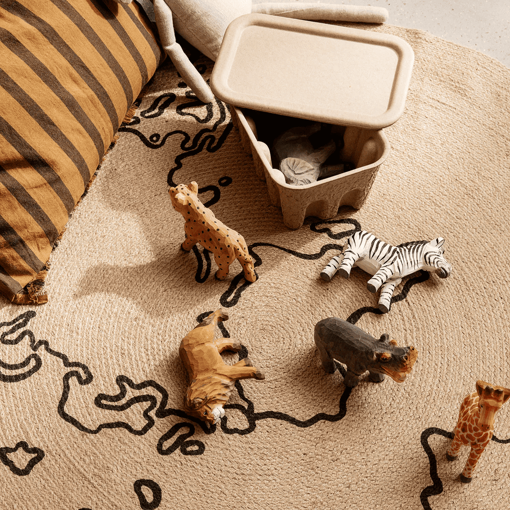 Accueil - Girafe |Sculptée à la main - Ferm living