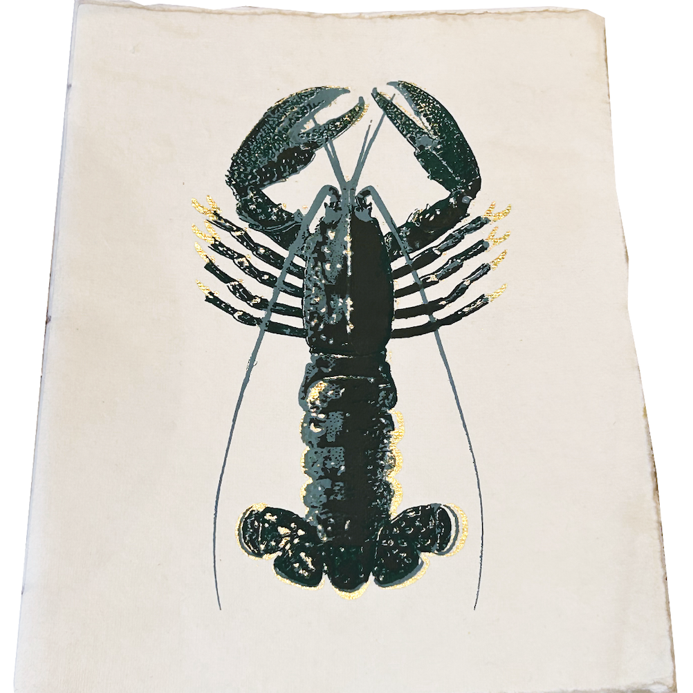 Accueil - Homard | Carnet en papier parchemin - Supplément d'am