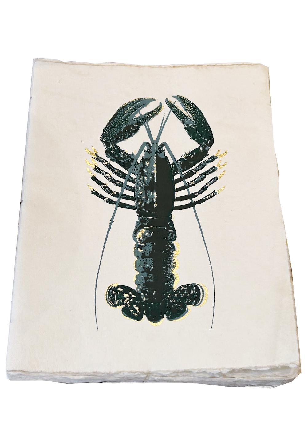 Accueil - Homard | Carnet en papier parchemin - Supplément d'am