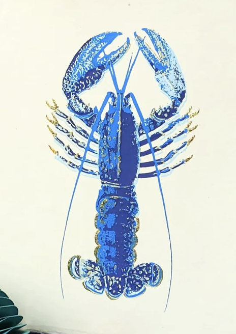Accueil - Homard | Carnet en papier parchemin - Supplément d'am