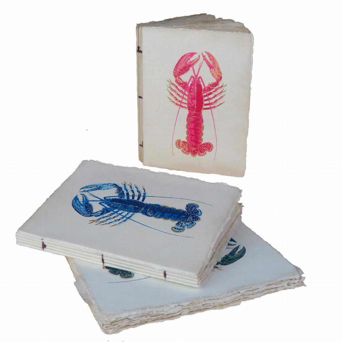 Accueil - Homard | Carnet en papier parchemin - Supplément d'am