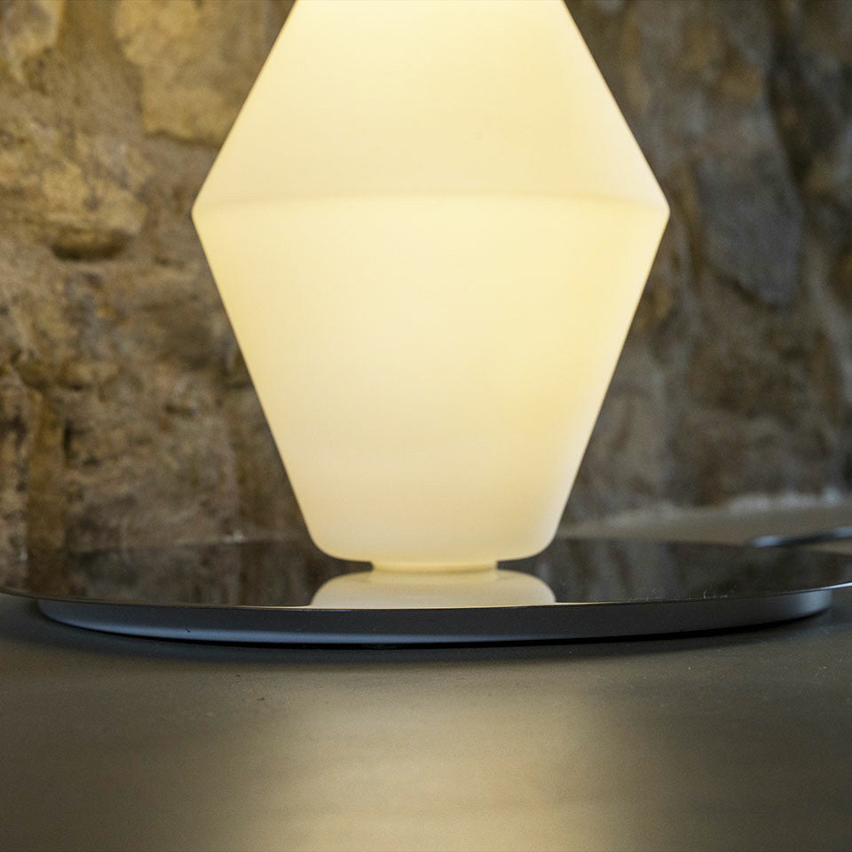 Accueil - Lampadaire | Costantina | Opal verre blanc - Mogg