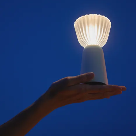 Accueil - Lampe sans fil| Swiing | Gris argile - H20 |Fermob