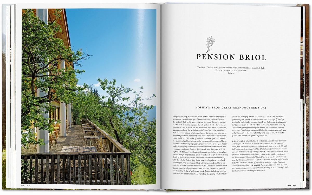 Accueil - Livre | Great Escapes Alps - Taschen