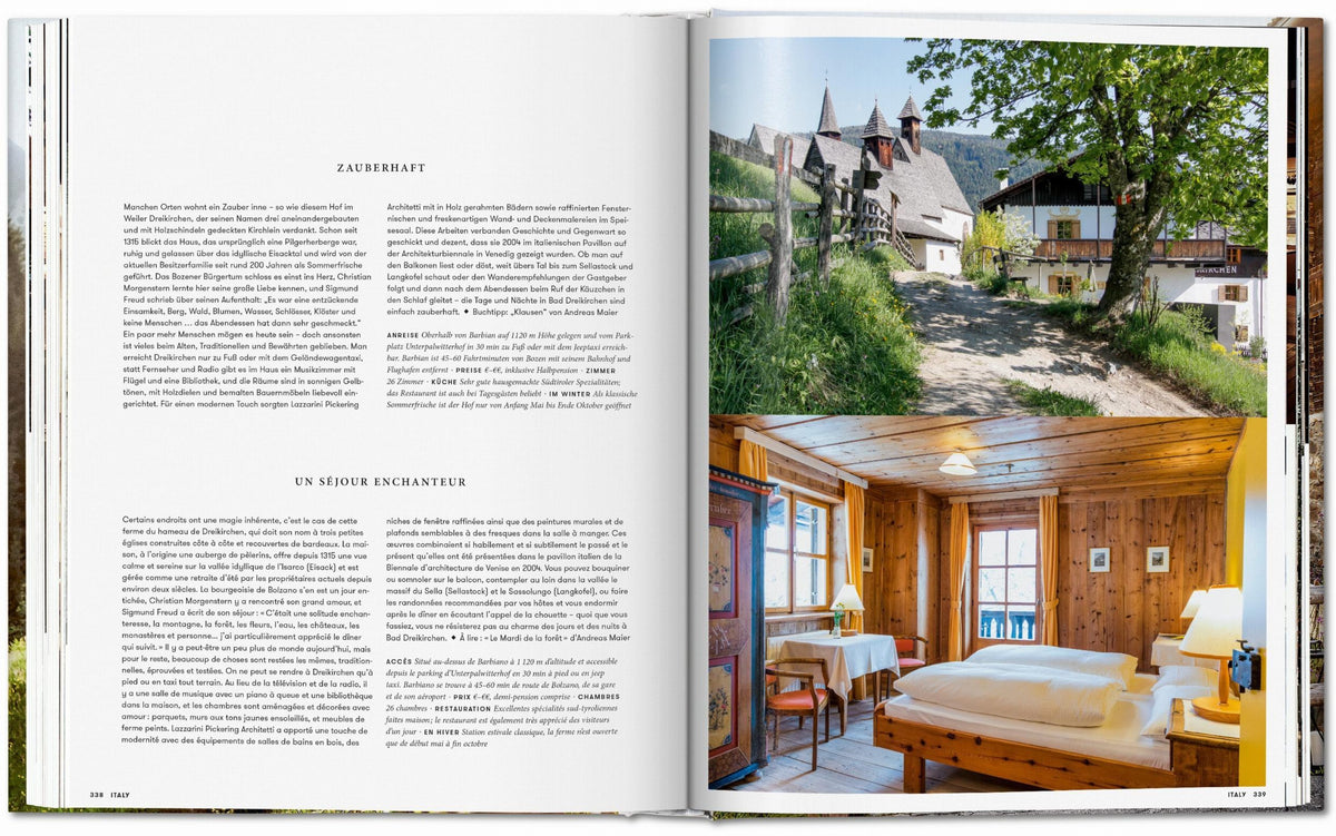 Accueil - Livre | Great Escapes Alps - Taschen
