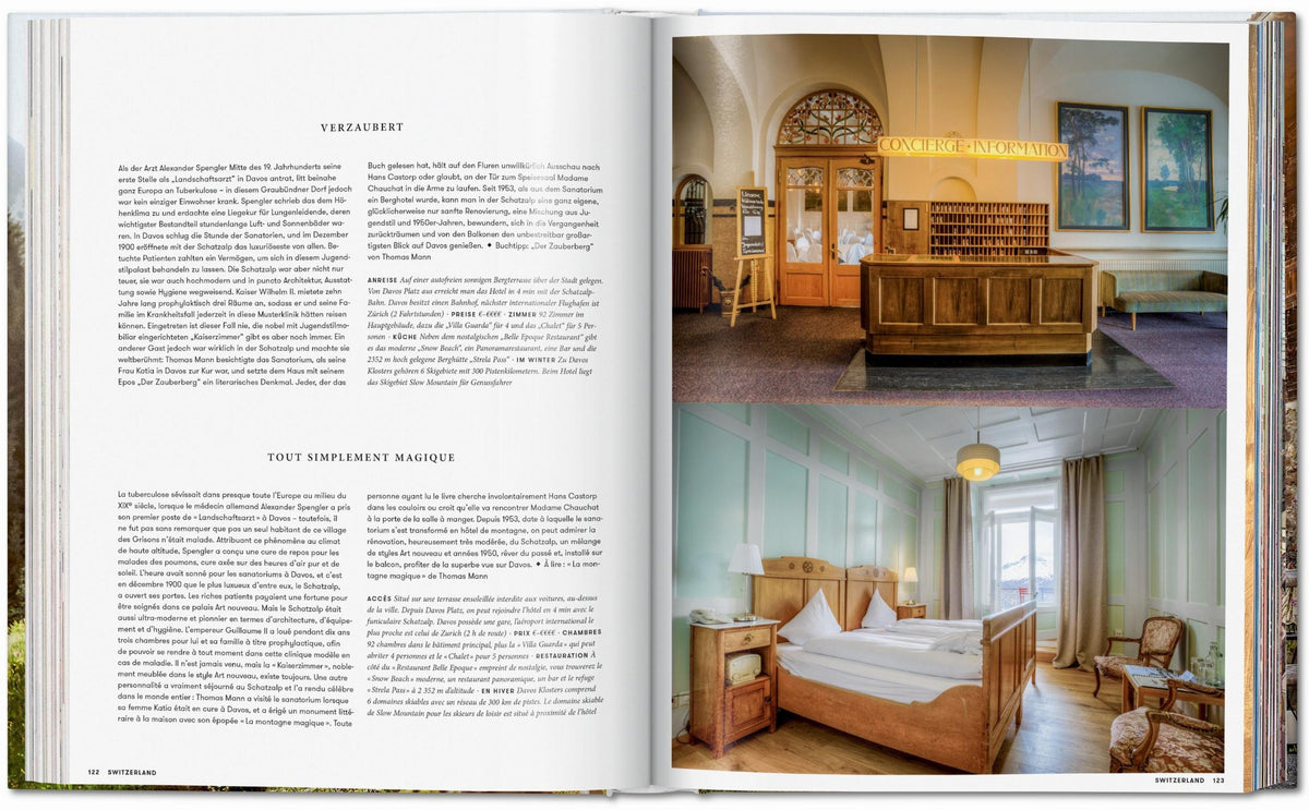 Accueil - Livre | Great Escapes Alps - Taschen
