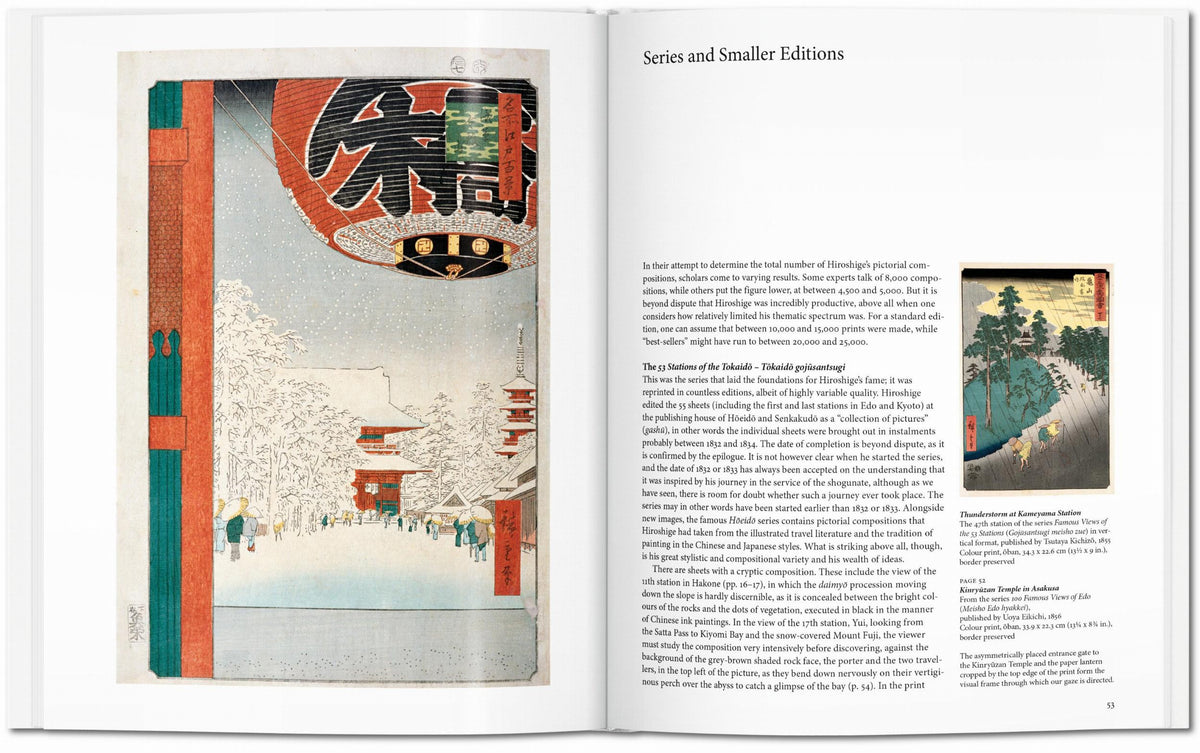 Accueil - Livre Hiroshige - Taschen