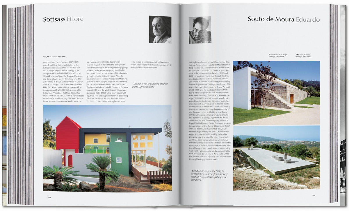 Accueil - Livre | L'Architecture Moderne DE A à Z - Taschen