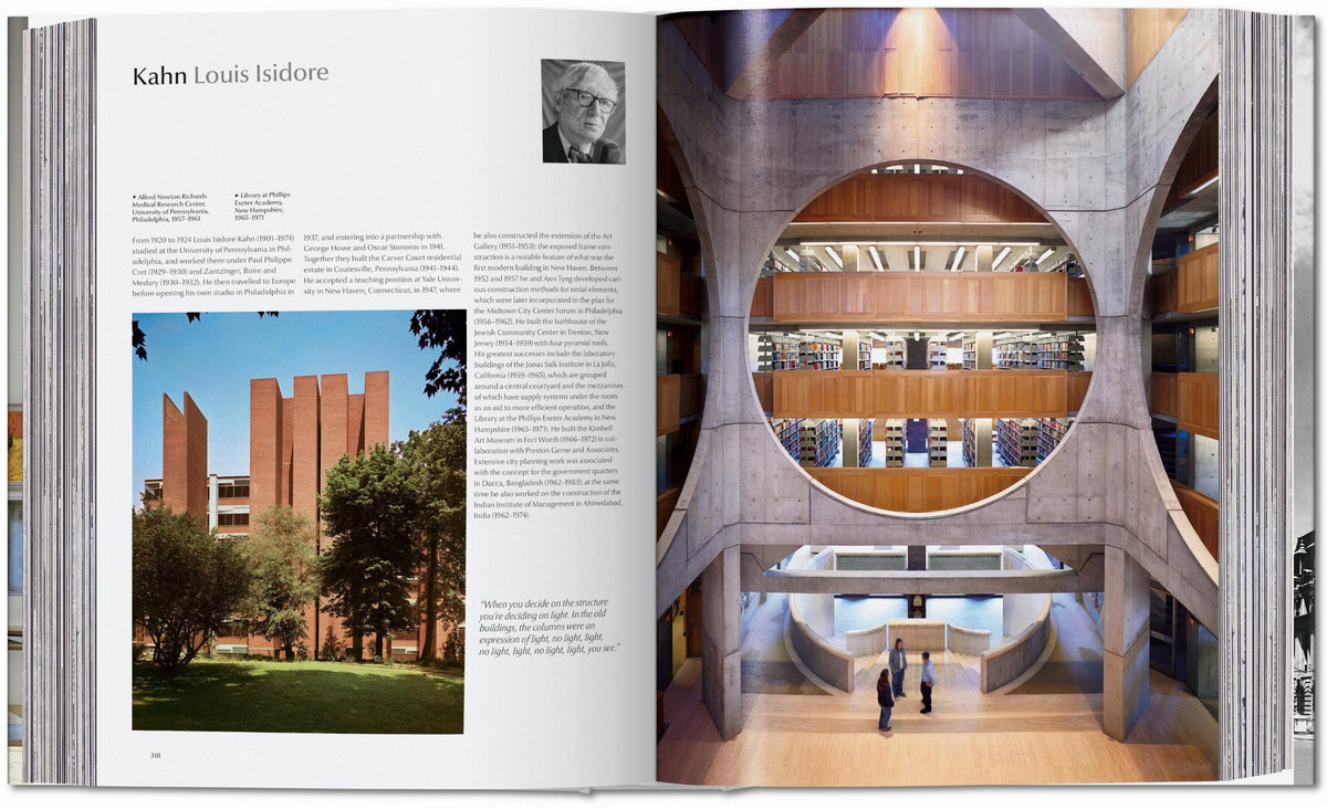 Accueil - Livre | L'Architecture Moderne DE A à Z - Taschen