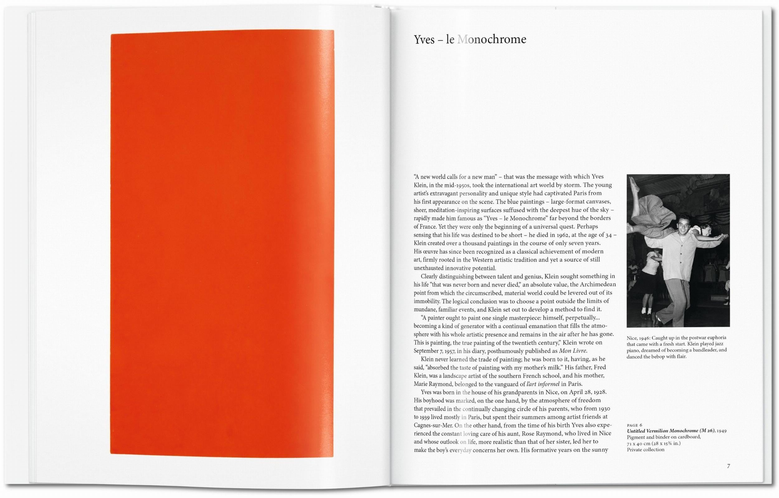 Accueil - Livre Yves Klein Hannah Weitemeier - Taschen
