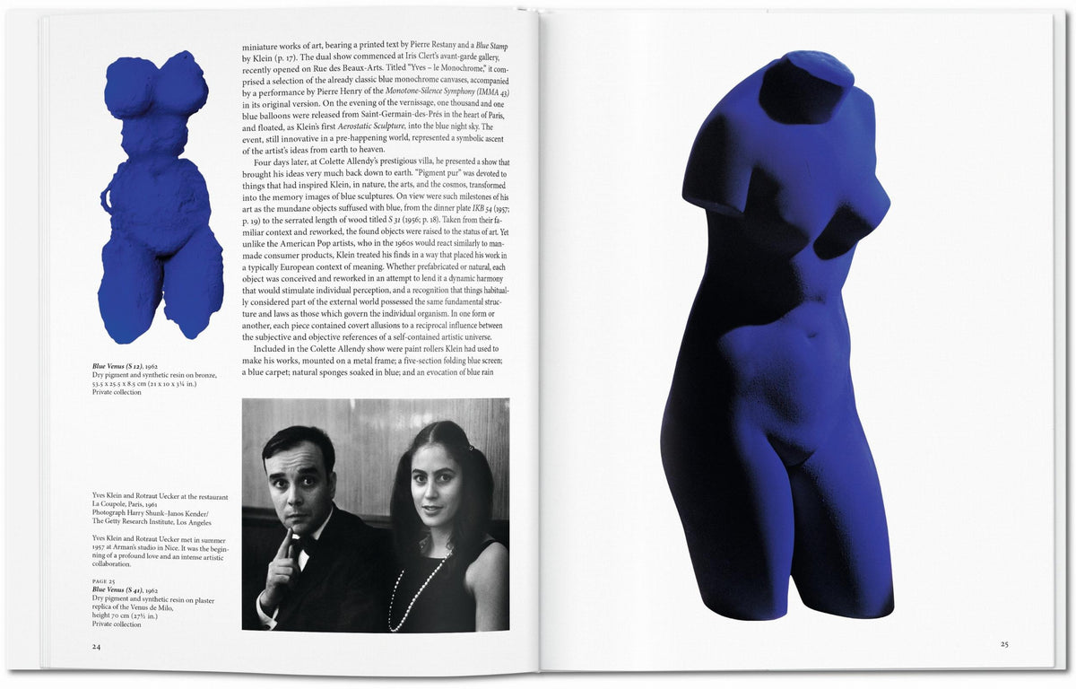 Accueil - Livre Yves Klein Hannah Weitemeier - Taschen