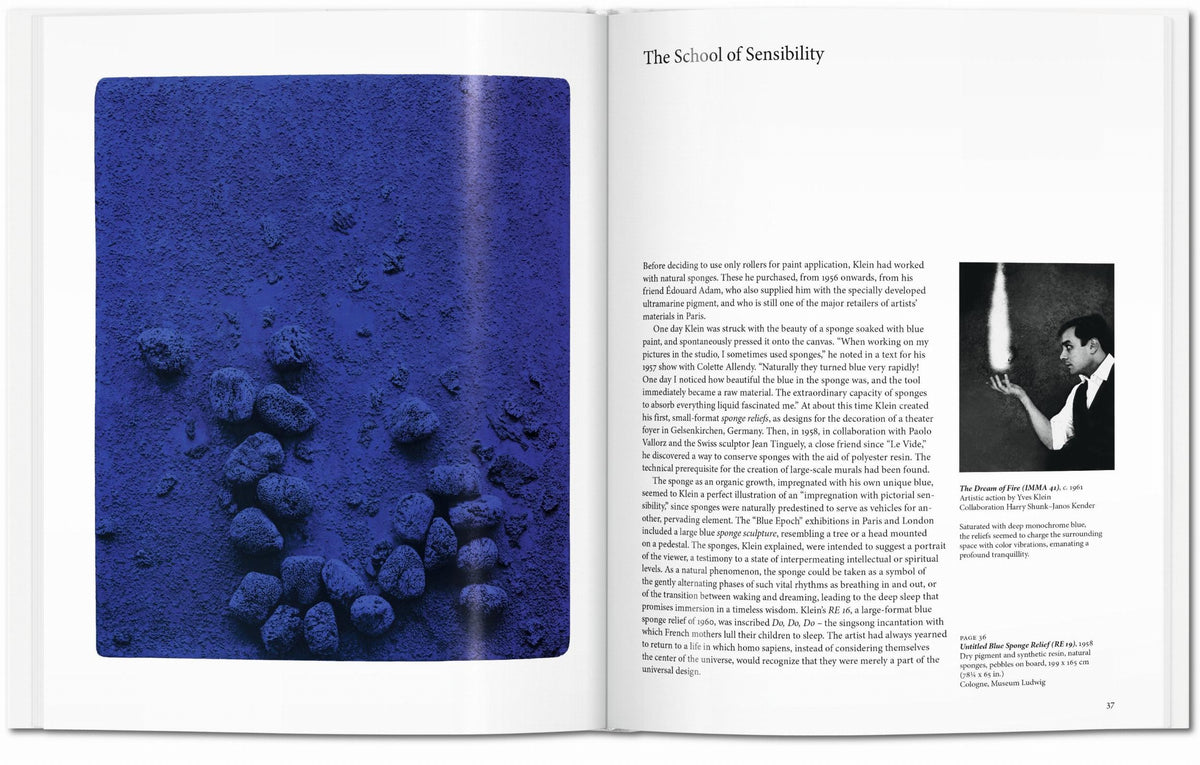 Accueil - Livre Yves Klein Hannah Weitemeier - Taschen
