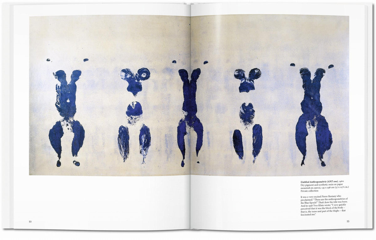 Accueil - Livre Yves Klein Hannah Weitemeier - Taschen