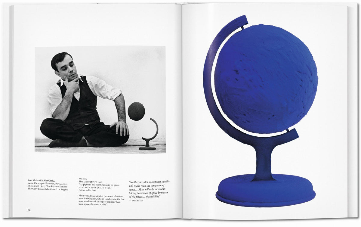 Accueil - Livre Yves Klein Hannah Weitemeier - Taschen