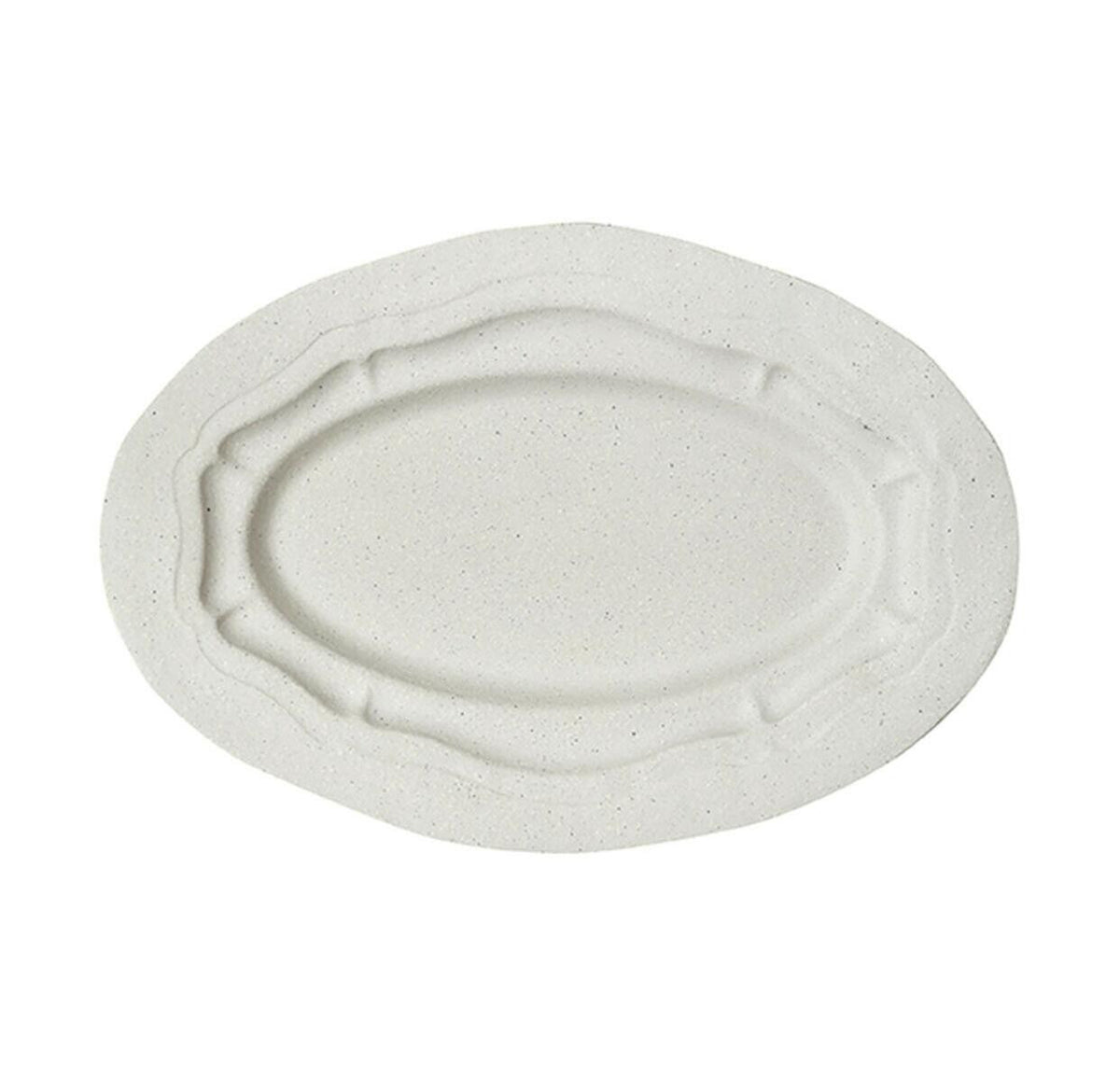 Accueil - Plat Ovale L | Refectoire Sable Brillant - Jars