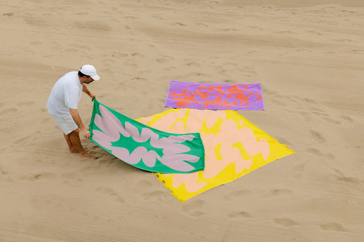 Accueil - Serviette De Plage | Agua Oversized Beach Towel - Volver