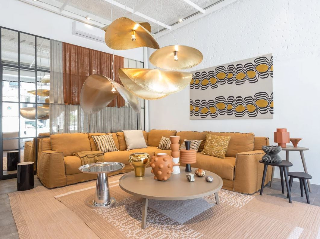 Accueil - Suspension | Brass 95 | L 80 cm - Gervasoni