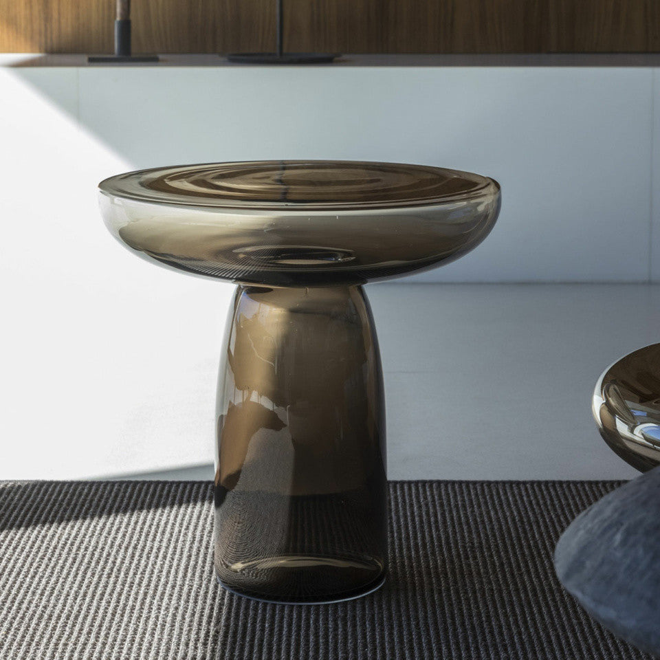 Accueil - Table D'Appoint | Olo Glass | Smoked - Mogg