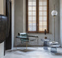 Accueil - Table D'Appoint | Olo Glass | Steel - Mogg