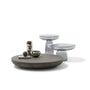 Accueil - Table D'Appoint | Olo Glass | Steel - Mogg