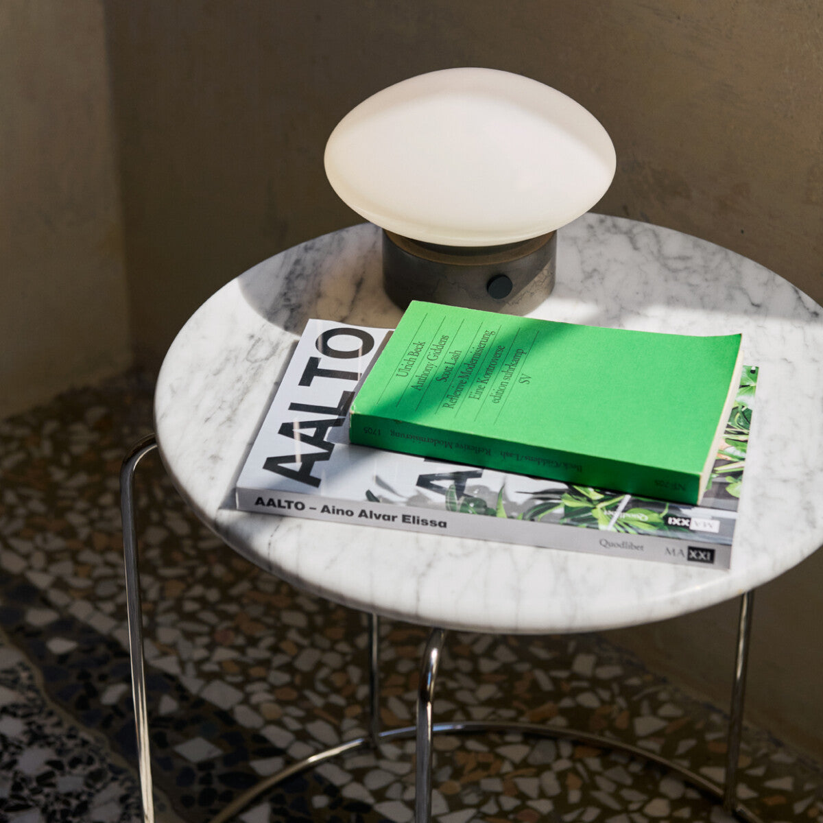 Accueil - Tabouret | Wire Stool Marble Top VP11 - &Tradition