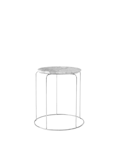 Accueil - Tabouret | Wire Stool Marble Top VP11 - &Tradition