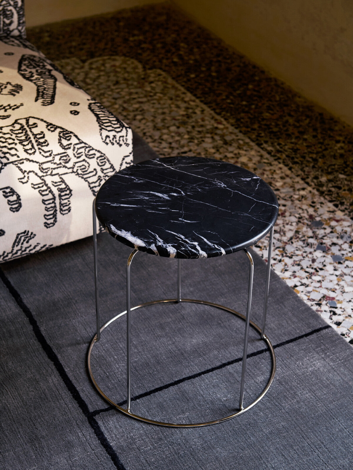 Accueil - Tabouret | Wire Stool Marble Top VP11 - &Tradition