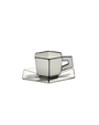 Accueil - Tasse à expresso avec soucoupe | Carte Blanche - Serax