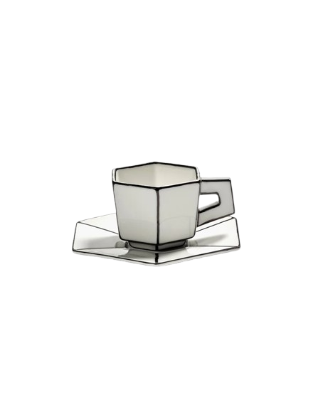 Accueil - Tasse à expresso avec soucoupe | Carte Blanche - Serax