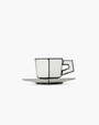 Accueil - Tasse à expresso avec soucoupe | Carte Blanche - Serax