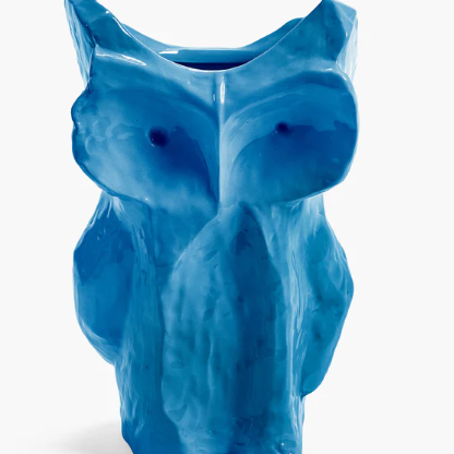 Accueil - Vase | Hibou |Bleu | Large | Serax