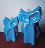 Accueil - Vase | Hibou |Bleu | Large | Serax