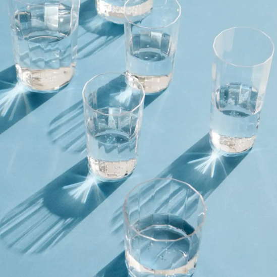 Accueil - Verre | Angle | Large | Set of 4 | HAY