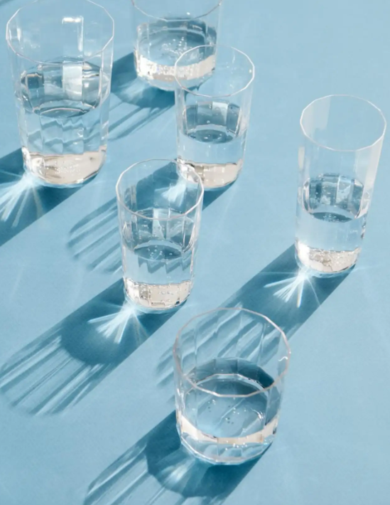 Accueil - Verre | Angle | Large | Set of 4 | HAY
