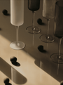 Accueil - Verre |Flûtes à champagne| Ripple clear | Set de 2 - Ferm Living