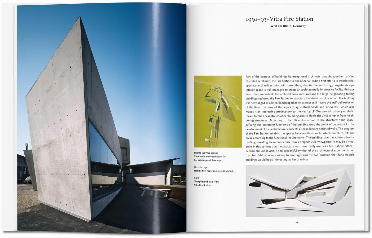 Accueil - Livre | Zaha Hadid - Tashen