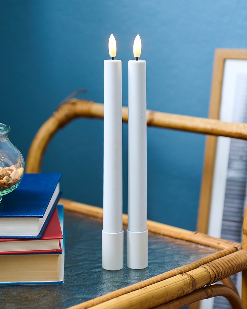 Ampoules et accessoires - Bougie LED H25 cm | Set de 2 - Sirius