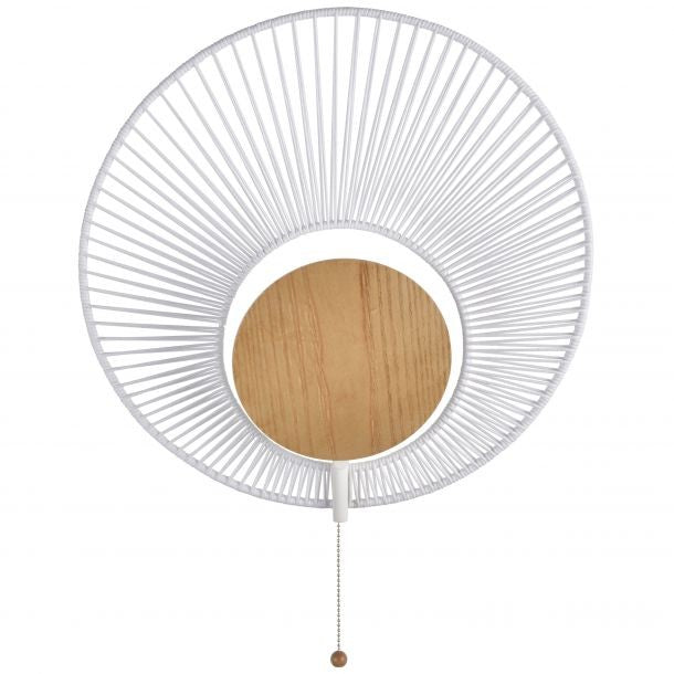 Appliques - Applique murale blanche Oyster - Forestier